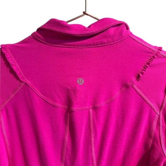 Lululemon Run: Your Heart Out Size 4 Pullover. Paris Pink. Lulu Fanatics - Picture 4 of 5